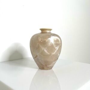 Artisan | Louise Reding Studio Art Crystaline Ceramic Vase | Collectable, Signed